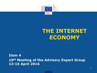 New Trends in the Internet Economy