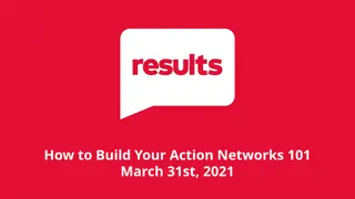 Building Your Action Networks for Effective Advocacy
