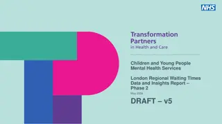 Children & Young People Mental Health Services London Insights Report