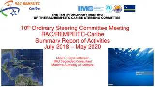 RAC/REMPEITC-Caribe Steering Committee Meeting Activities Summary