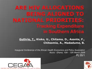 Aligning HIV Allocations with National Priorities in Southern Africa