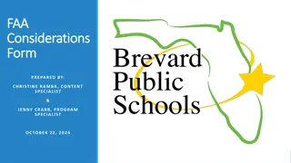 FAA Considerations: Student Collaboration Procedure