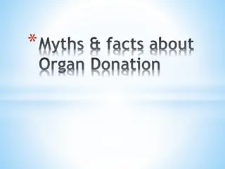 Myths and Facts About Organ Donation