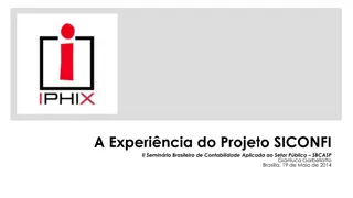 Project SICONFI II Seminar Experience