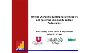 Driving Change in STEM Education Partnerships