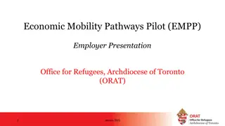 Economic Mobility Pathways Pilot: Employer Presentation for Refugees