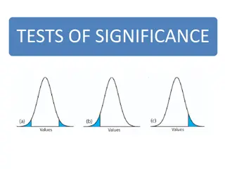 Statistical Significance in Inference