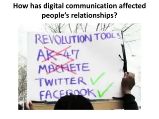 Impact of Digital Communication on Relationships