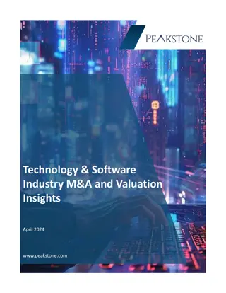 M&A and Valuation Insights in Technology & Software Industry
