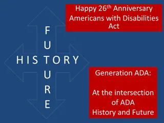 Celebrating 26 Years of Americans with Disabilities Act