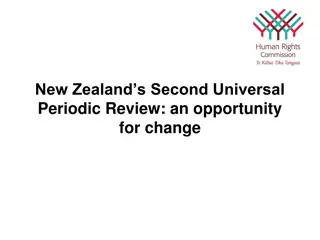New Zealand's Second Universal Periodic Review: An Opportunity for Change