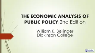 Economic Analysis of Public Policy, 2nd Edition Summary