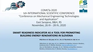 Smart Readiness Indicator as a Tool for Building Energy Renovations