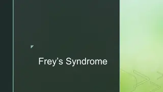 Frey’s Syndrome