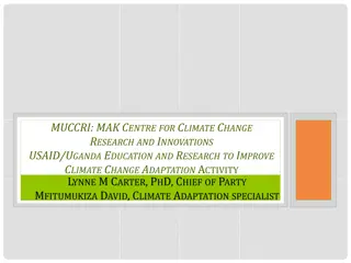 MUCCRI: Makerere University Centre for Climate Change Research and Innovations