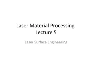 Laser Surface Engineering: Enhancing Material Properties