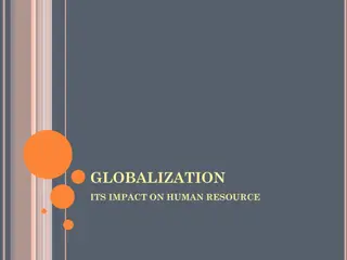 Impact of Globalization on Human Resource