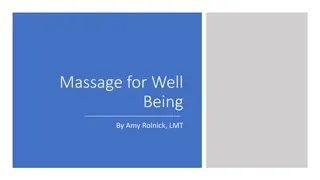 Massage Therapy for Well-Being by Amy Rolnick, LMT