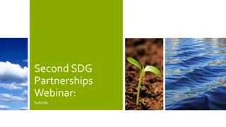Achieving Common of SDG Partnerships