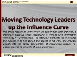 Moving Technology Leaders Up Influence Curve with Brian Donovan