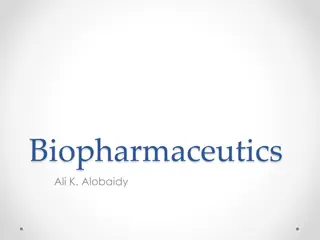Biopharmaceutics and Drug Absorption: Understanding Drug Performance