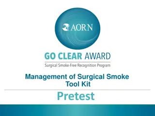 Management of Surgical Smoke Hazards