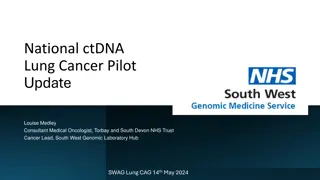 National ctDNA Lung Cancer Pilot Update