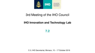 IHO Innovation & Technology Lab Proposal