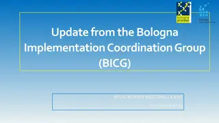 Bologna Implementation Coordination Group Composition