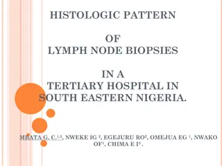 Histologic Patterns of Lymph Node Biopsies in a Tertiary Hospital