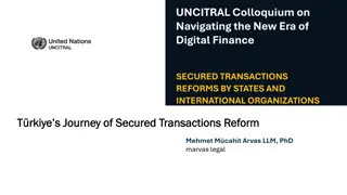 Turkish Secured Transactions: Reform and Challenges