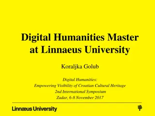 Empowering Visibility of Croatian Cultural Heritage