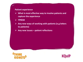 Effective Patient Engagement Strategies for Capturing Experiences