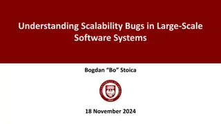Scalability Bugs in Large-Scale Software Systems