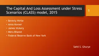 Capital and Loss Assessment under Stress Scenarios Model