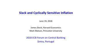 Slack and Cyclically Sensitive Inflation Analysis