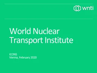 Overview of World Nuclear Transport Institute