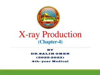 X-ray Production and Imaging