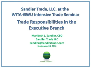 Understanding Trade Responsibilities in Executive Branch