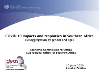 COVID-19 Impacts & Responses in Southern Africa: Situational Analysis by Gender and Age