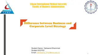 Business vs Corporate Strategy: Key Differences and Definitions