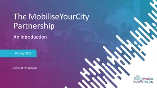 MobiliseYourCity Partnership Overview