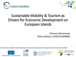 Sustainable Mobility & Tourism as Drivers for Economic Development in European Islands