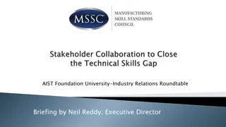 University-Industry Relations Roundtable Briefing by Neil Reddy, Executive Director