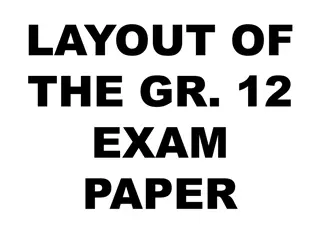 Grade 12 Tourism Exam Paper Overview