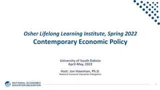 Contemporary Economic Policy - Spring 2022 at USD