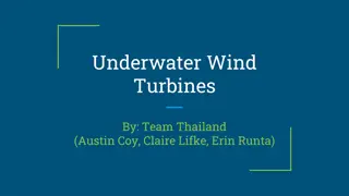 Innovative Underwater Wind Turbines Project