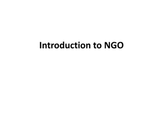 NGOs and Organizations