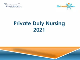 Private Duty Nursing Overview 2021