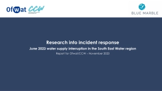 Research into incident response